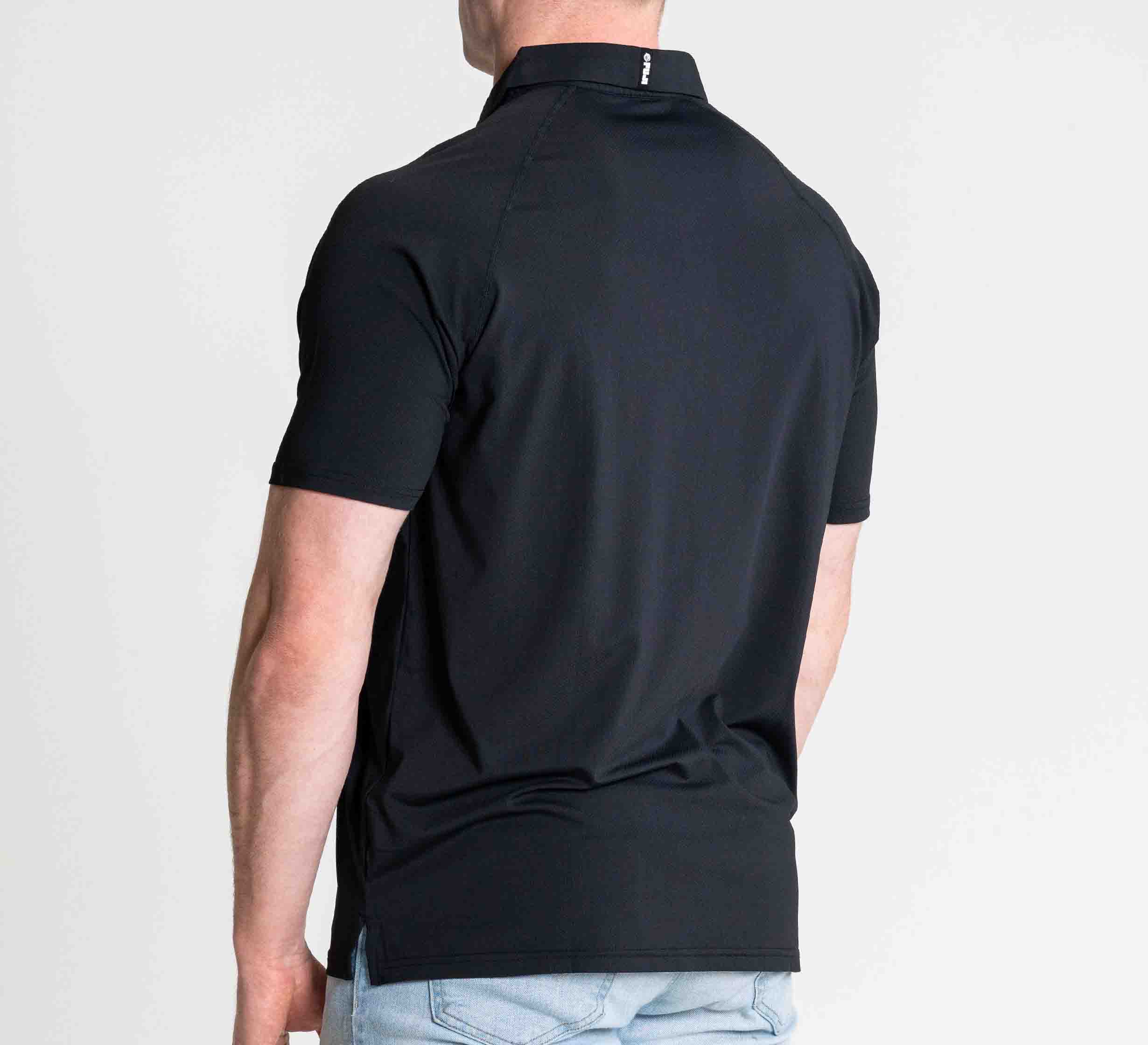 FUJI Performance Polo Black