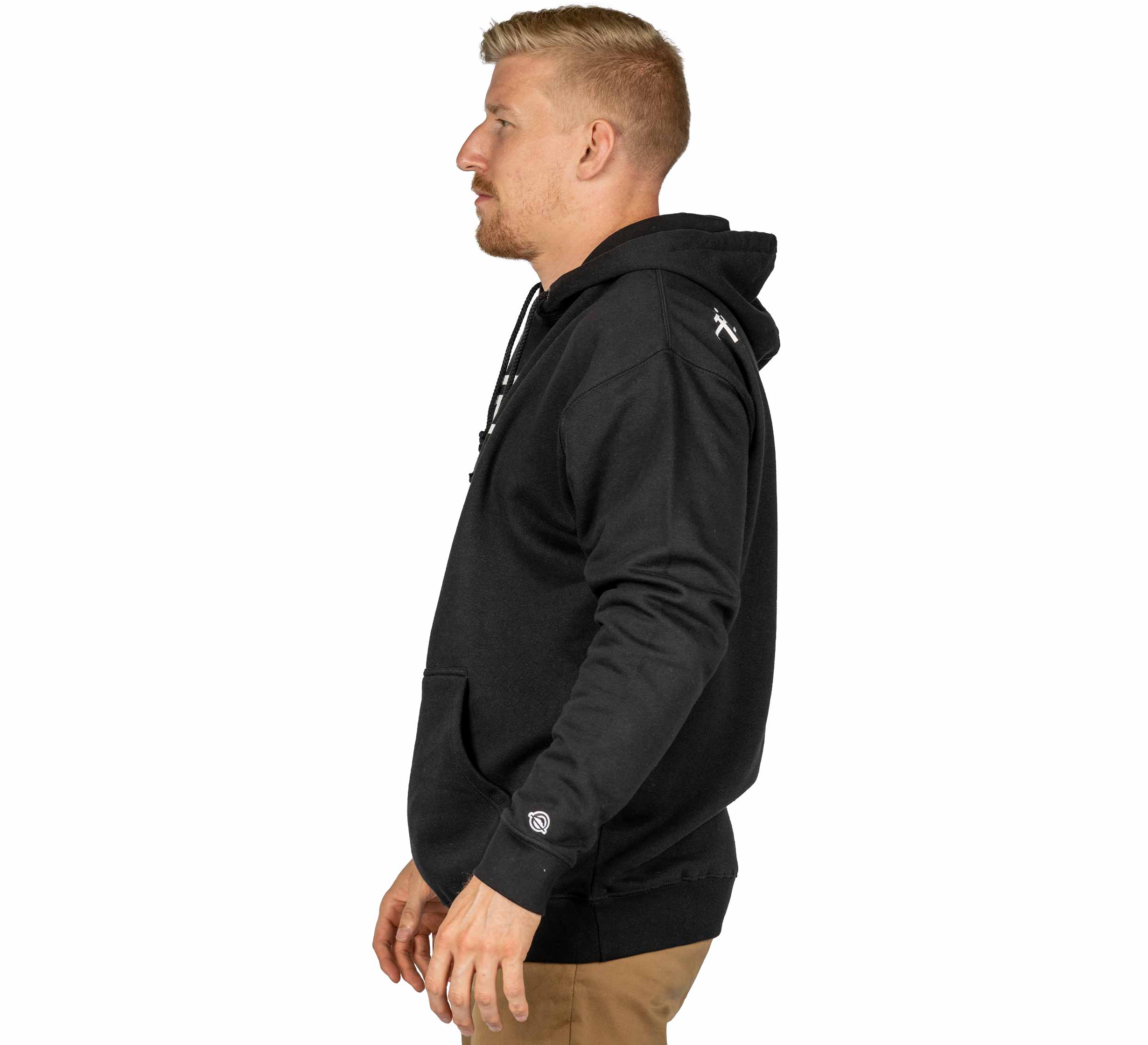 Midnight Collegiate Pull Over Hoodie