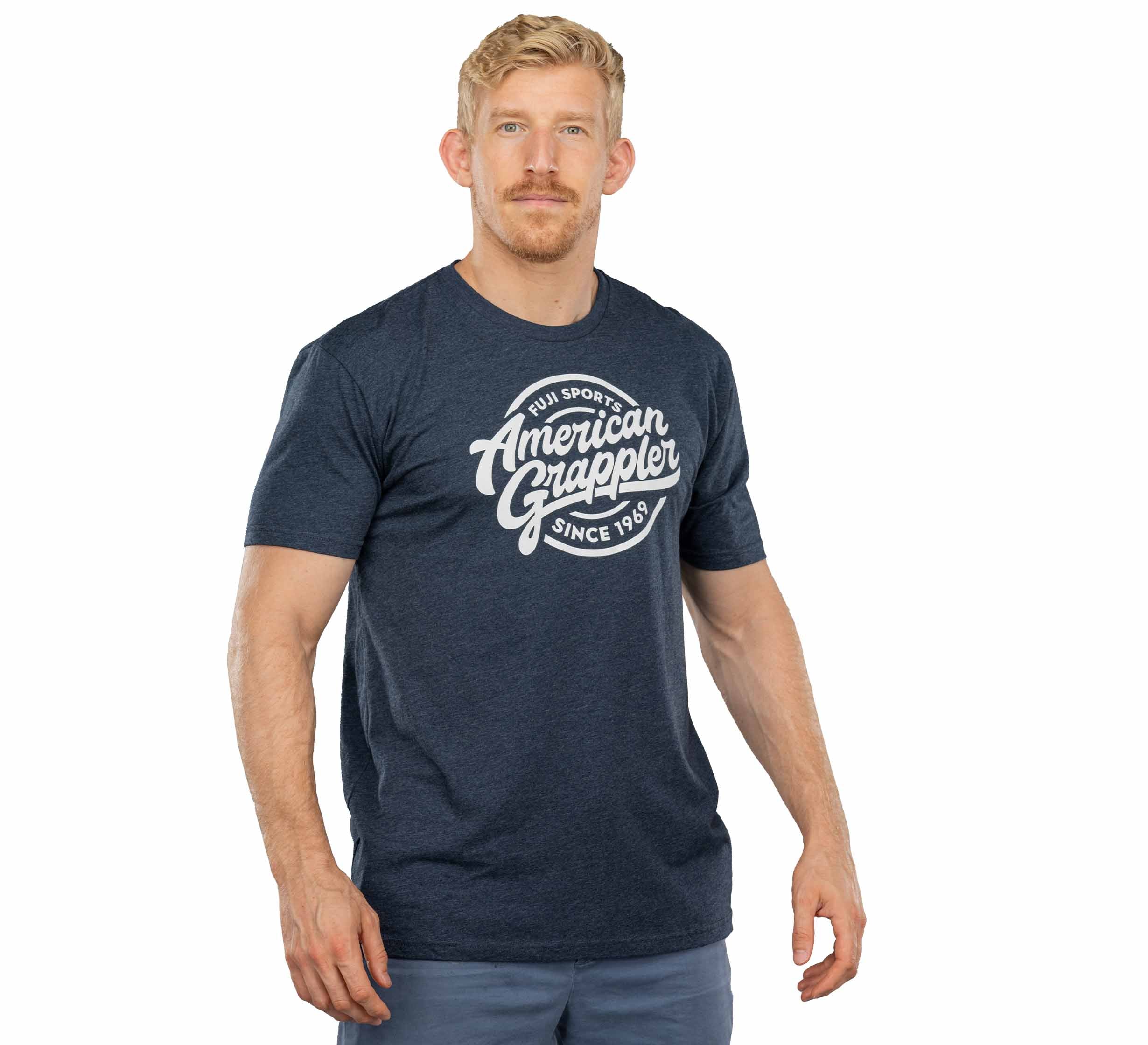 American Grappler T-Shirt Navy