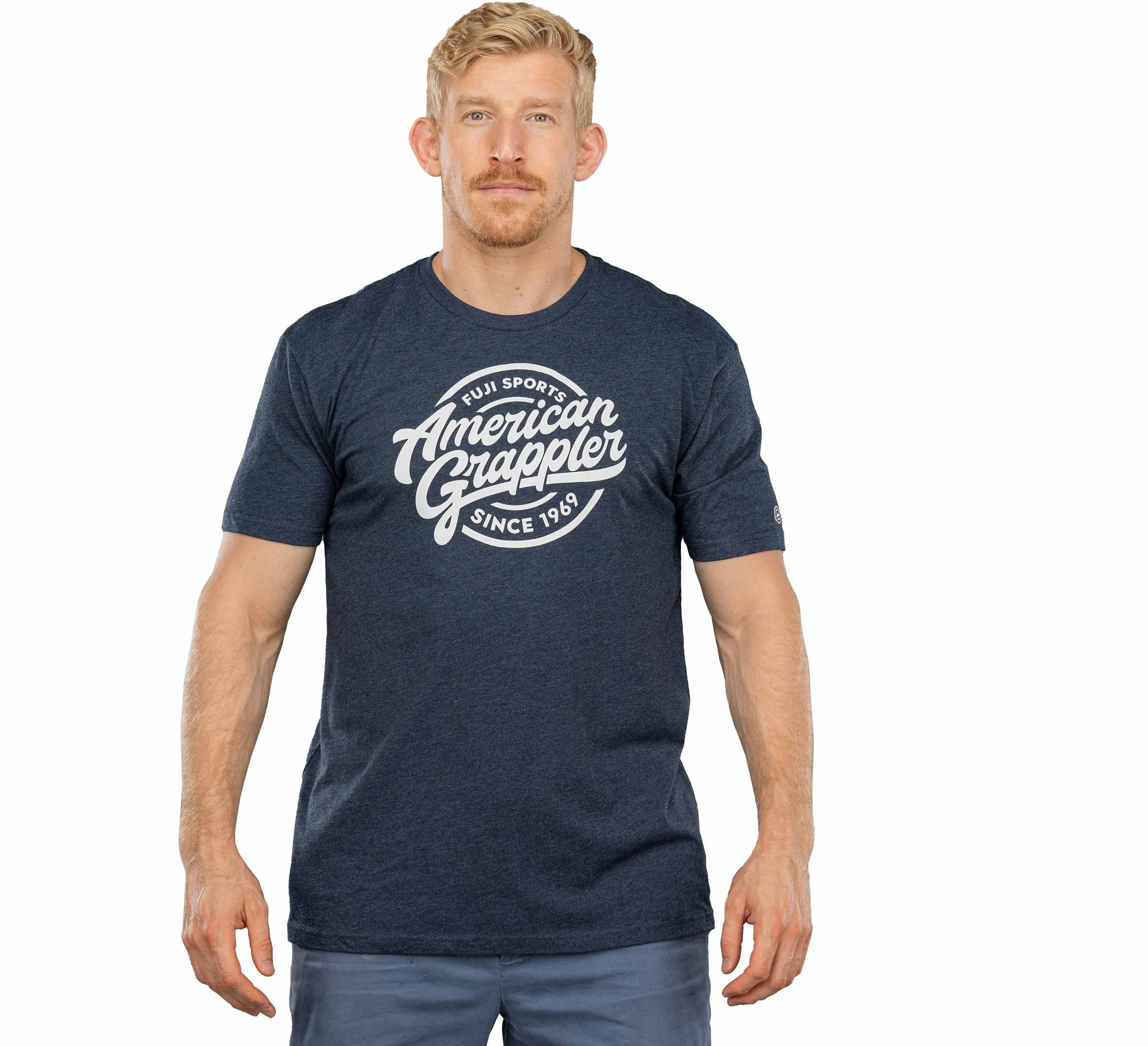 American Grappler T-Shirt Navy