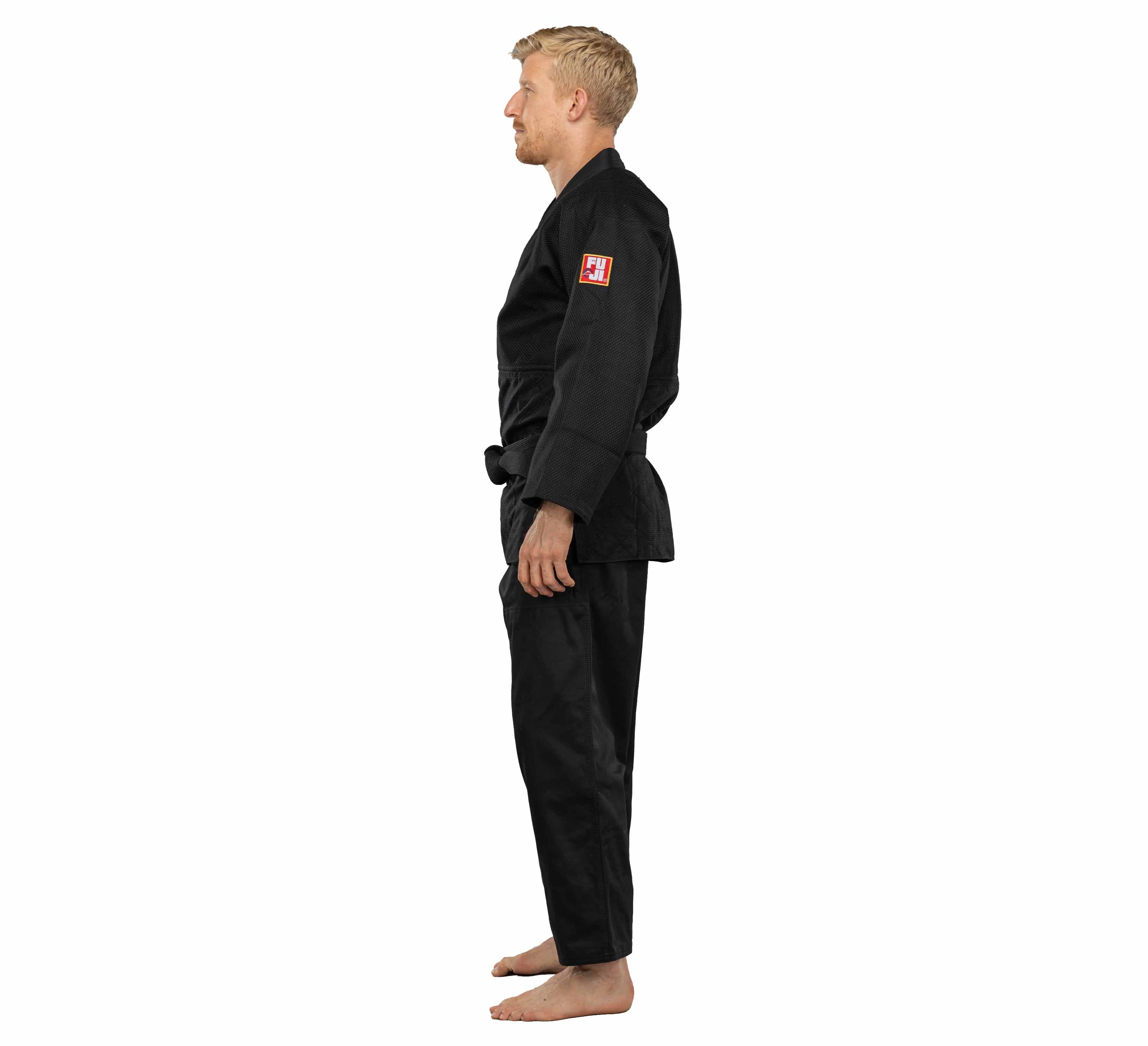 FUJI Euro Competition Judo Gi Black