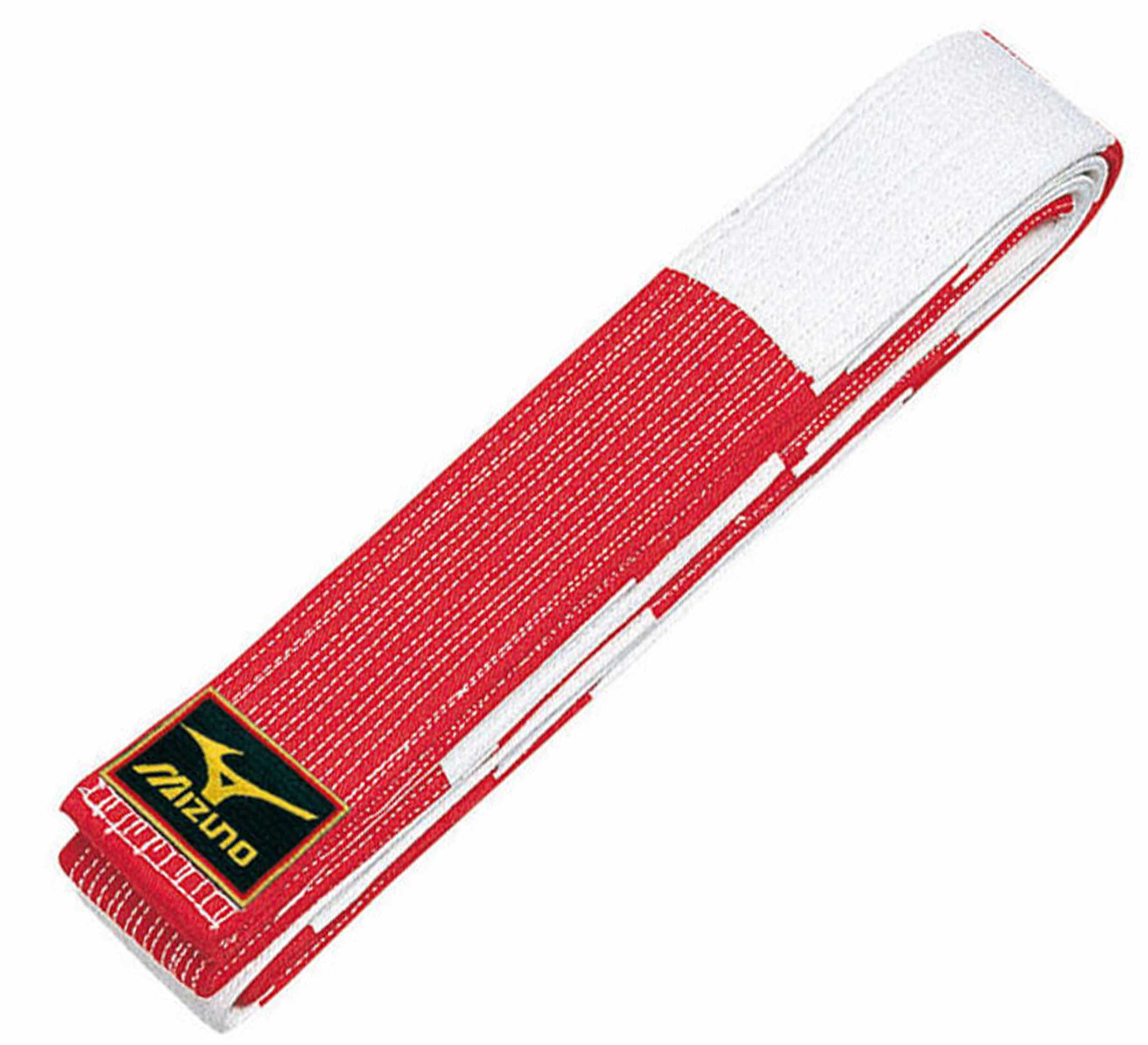 Mizuno Red & White Belt