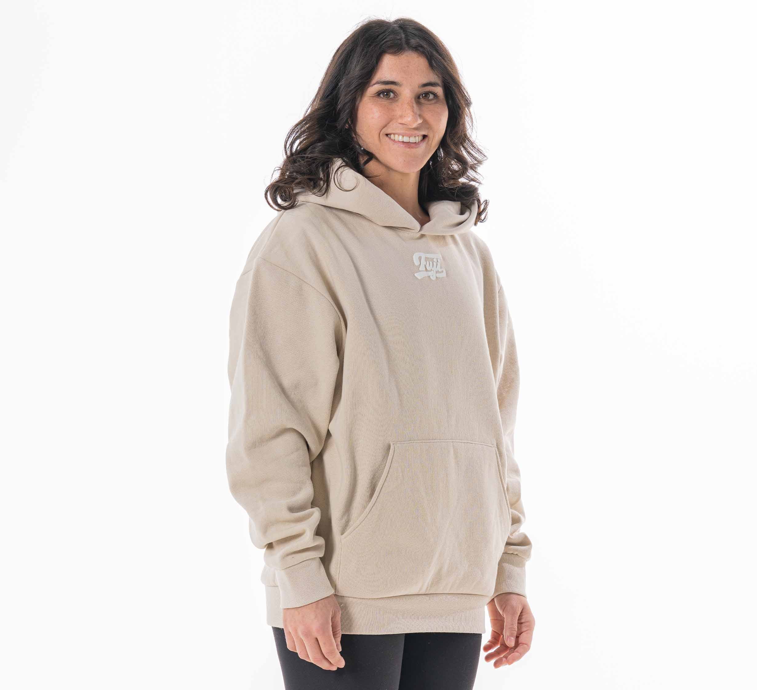 Womens Oversized Hoodie Bone