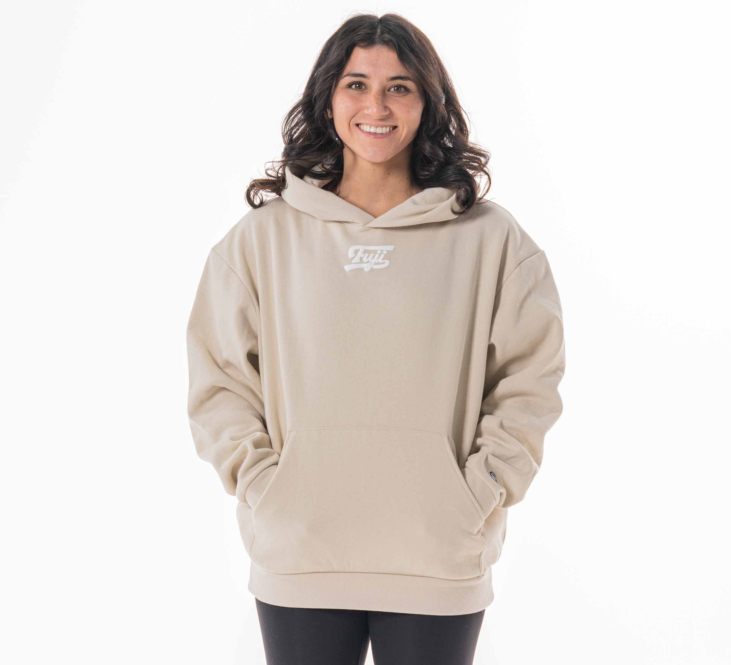 Womens Oversized Hoodie Bone