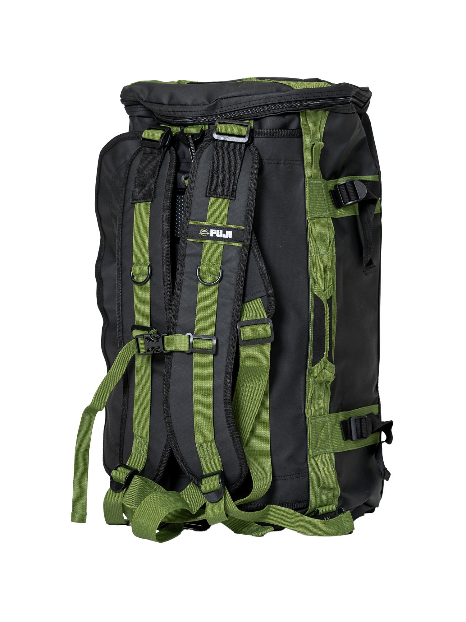 Comp Convertible Backpack Duffle Black Green