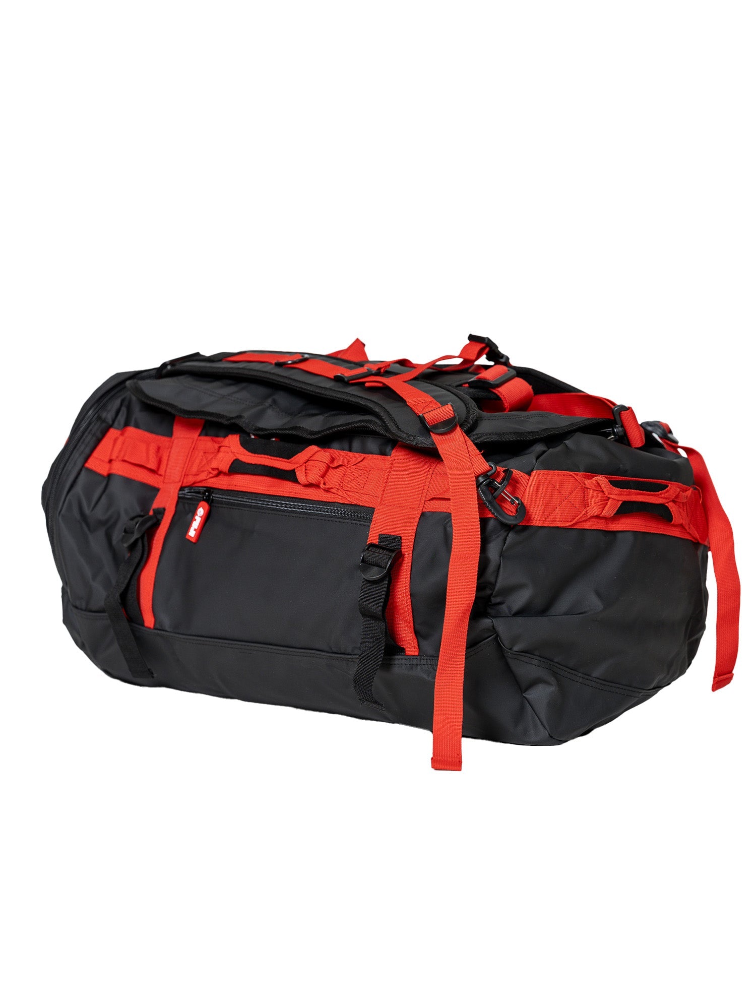 Comp Convertible Backpack Duffle Black Red
