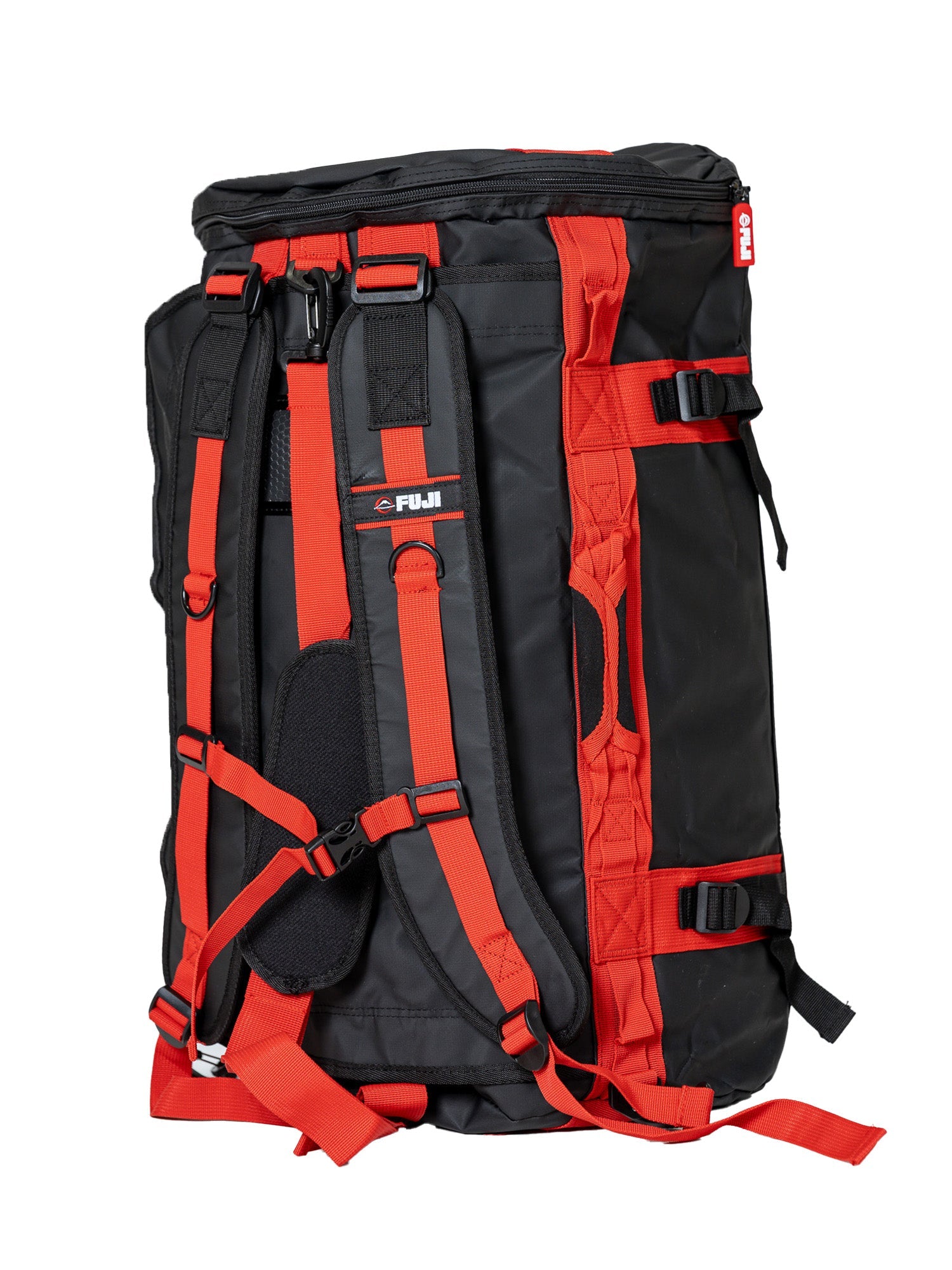 Comp Convertible Backpack Duffle Black Red