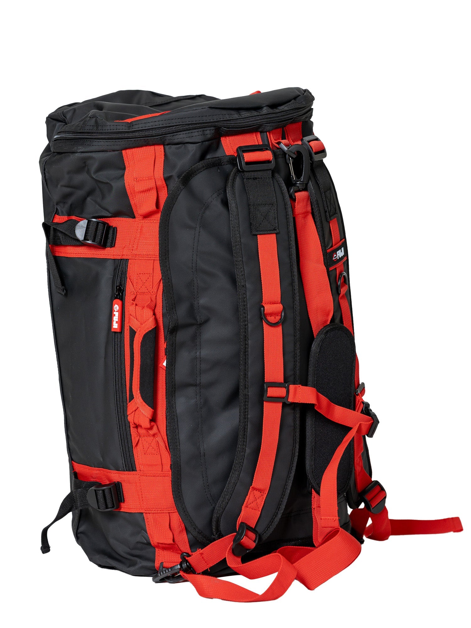 Comp Convertible Backpack Duffle Black Red