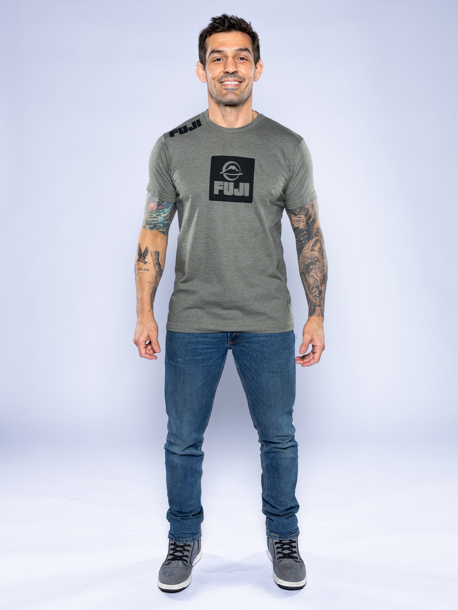 Elevate Your Journey Shirt Heather Grey
