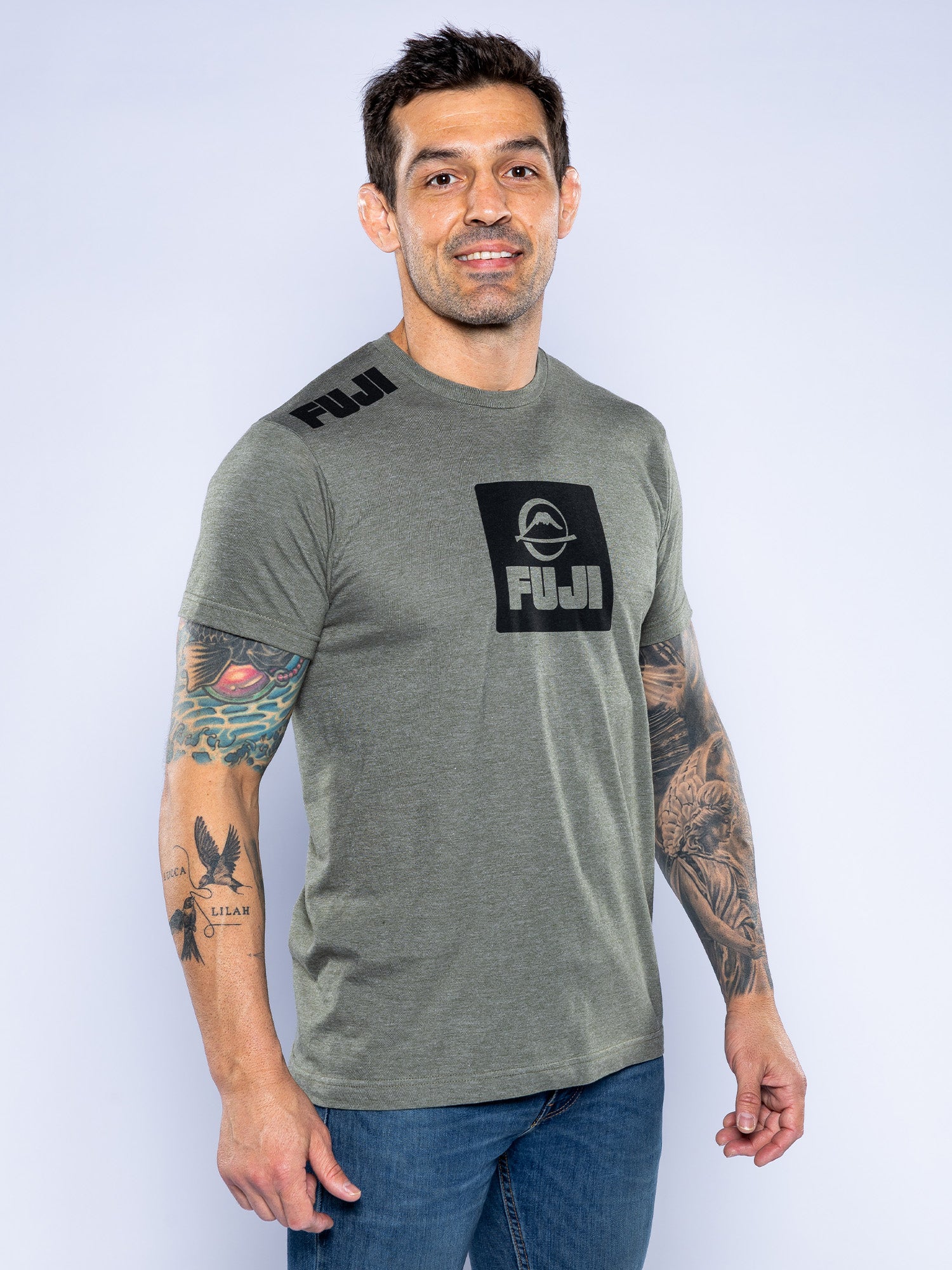 Elevate Your Journey Shirt Heather Grey