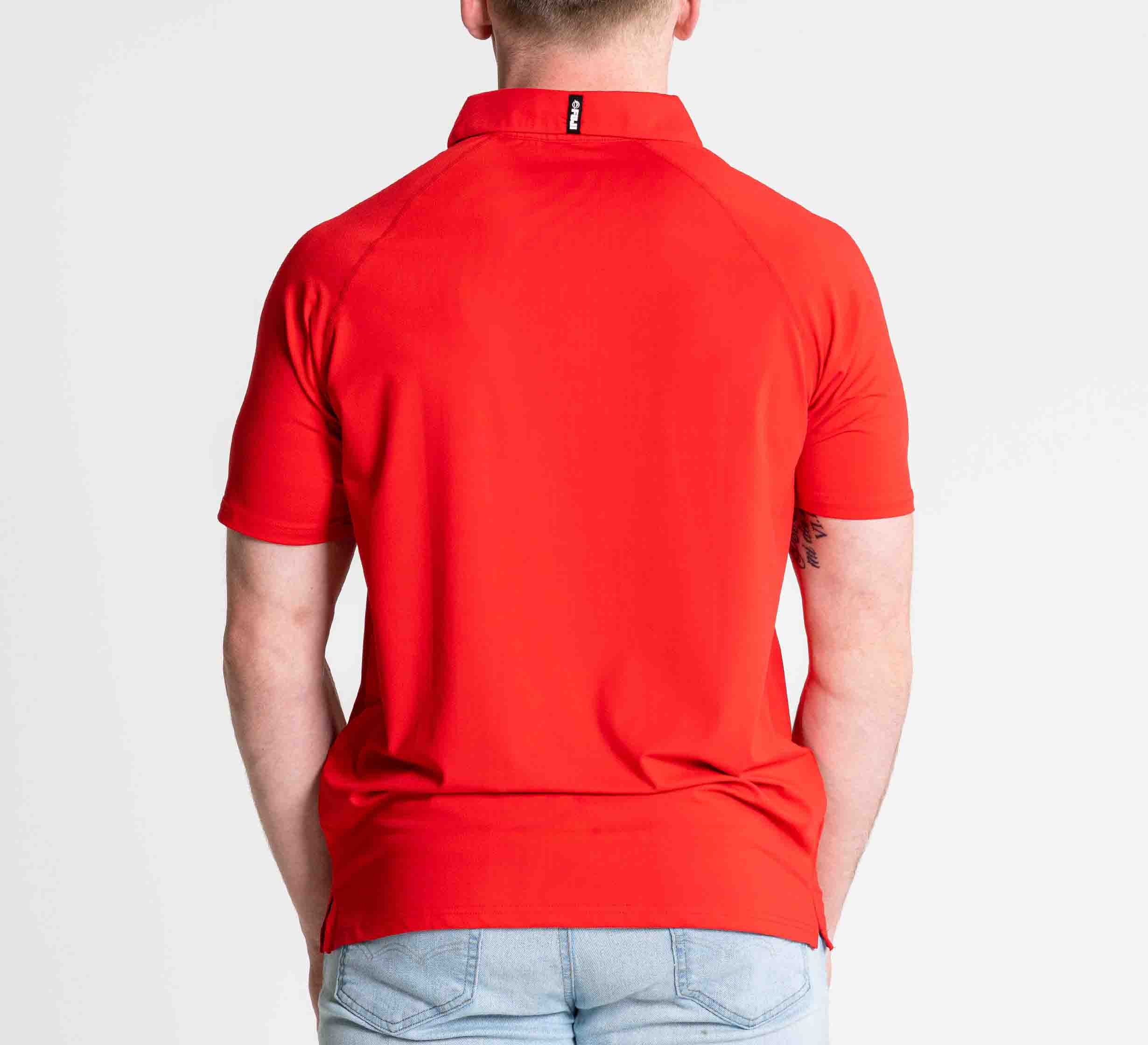 FUJI Performance Polo Red