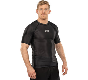Flow-Tech Short Sleeve Rashguard Black
