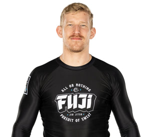Bam Bam Long Sleeve Rashguard Black