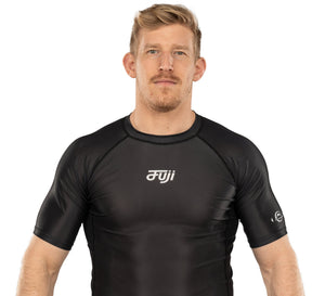 Flow-Tech Short Sleeve Rashguard Black