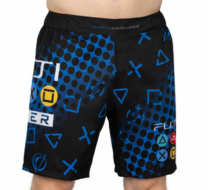 Gamer Series Fight Shorts Blue