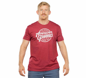 American Grappler T-Shirt Red