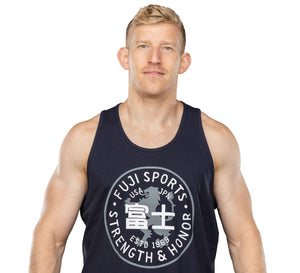 Strength & Honor Tank Top Navy