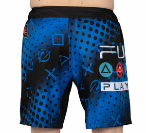 Gamer Series Fight Shorts Blue