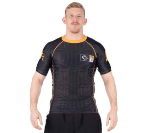 Team FUJI Short Sleeve Rashguard Black