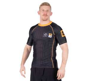 Team FUJI Short Sleeve Rashguard Black
