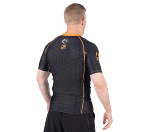 Team FUJI Short Sleeve Rashguard Black